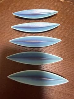 新品　箸置き 5個セット ブルーのサムネイル