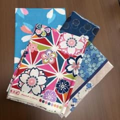 典浪漫 和柄 生地 布地 ４枚セットのサムネイル