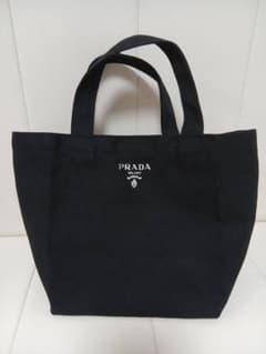 PRADA プラダ ノベルティ トートバッグ ブラック - メルカリ