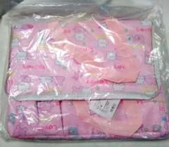 らぶいーず 3ポケット付き保冷バッグ ピンク色