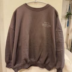 PairPair スウェット トレーナー ブラウンのサムネイル