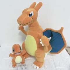 ポケットモンスター ヒトカゲ リザードン ぬいぐるみ 2点セット - メルカリ