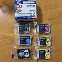 EPSON インクカートリッジ 62 4色パックのサムネイル