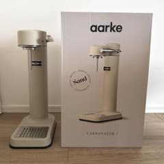 Aarke カーボネーター3 サンドベージュ(限定色) ガスシリンダー付き Aarke カーボネーター3 サンドベージュ(限定色) ガスシリンダー付き