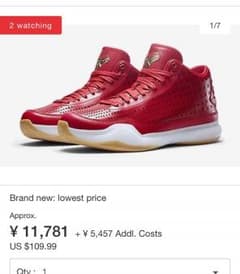 Nike Zoom Air Kobe X 10のサムネイル