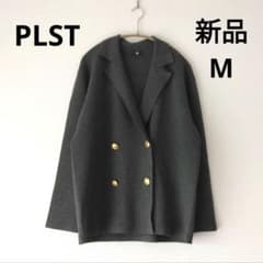 新品 PLST プラステ 洗える レーヨンブレンド ニット ダブル 