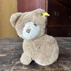 Steiff シュタイフ テディベア 14cm 耳ボタン タグ付 ヴィンテージ