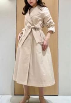 美品❣️アナイ ANAYI ライトシャンタンショートトレンチコート　38/M 美品❣️アナイ ANAYI ライトシャンタンショートトレンチコート 38/M