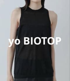 【yo BIOTOP】Sheer linen tanktop yo BIOTOP】Sheer linen tanktop - メルカリ