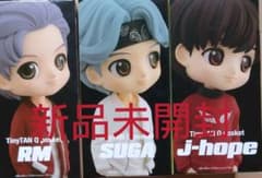 BTS Tiny TAN Qposket フィギュア　Aカラー3種 セットのサムネイル