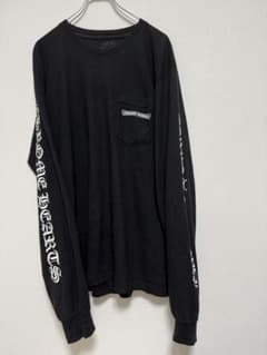 クロムハーツ スクロールロゴ ロングスリーブ Tシャツ L - メルカリ