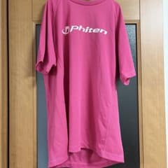 Phiten ファイテン Tシャツ ピンク XOのサムネイル