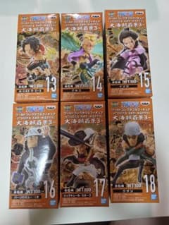ワンピース ワールドコレクタブルフィギュア 大海賊百景3 全6種 新品未開封のサムネイル