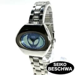 BESCHWA SEIKO製 QZ ユニセックス 時計 新品電池 新品社外ベルト 