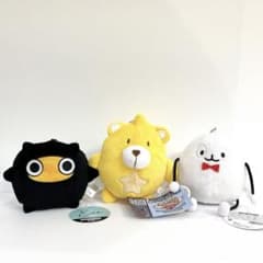 Eve ぬいぐるみ くまたろー たまごちゃん 黒子ちゃん セット Eve 人外マスコット たマゴ クマタロー 黒子ちゃん セット