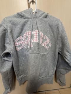 sqnz WORLD WIDE パーカー グレーのサムネイル