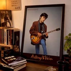 特大希少ポスター尾崎豊　92年FILM LIVE625DAYS ARTERY コレクター必見！尾崎豊 Artery & Vein レア品！貴重な額付きポスター