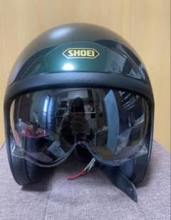 SHOEIショーエイJ.Oジェットヘルメットグリーン S55cm - メルカリ