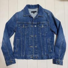UNIQLO デニムジャケット インディゴブルー Sのサムネイル