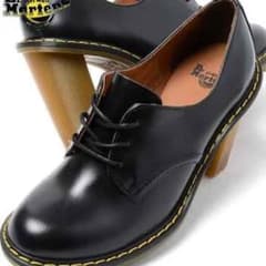 dr.martens ヒール ブラックのサムネイル