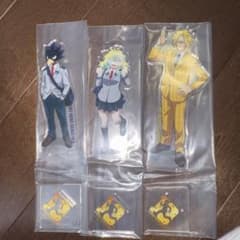 ぽ*た様 僕のヒーローアカデミア アクリルスタンド 葉隠 オールマイト　常闇 - 2