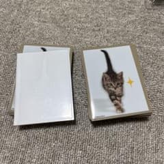 ブロッコリー　キャラクタースリーブミニ　猫  「キラリ」75枚 62×89mmのサムネイル