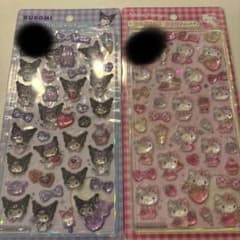 サンリオ ボンボンドロップシール 2種セット クロミ ハローキティ 正規品のサムネイル