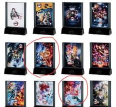 이치 반 쿠지 귀멸의 칼날 상현의 참 F상 미니 아트 보드 2개 세트