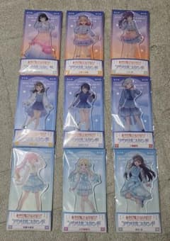 蓮ノ空 ローソン アクリルスタンド コンプリート(9点)セットのサムネイル