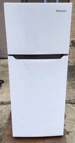 ハイセンス 2ドア冷凍冷蔵庫 HR-B12C 2021年製 120L - メルカリ
