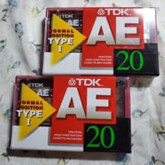 カセットテープ TDK AE ノーマルポジション 20分 ×2 - メルカリ