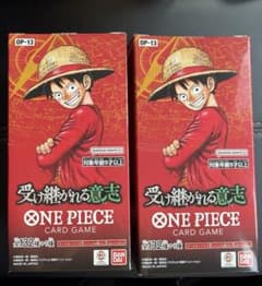 2ボックス】受け継がれる意志（OP-13) 未開封テープ付き - メルカリ