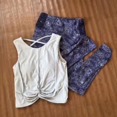 スカーラ✨ヨガウェア上下セット‼️ Sサイズのサムネイル
