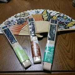 【お値段交渉可能】モンスターハンター扇子セットのサムネイル