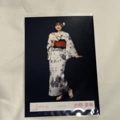 櫻坂46 生写真 2026 浴衣 的野美青 - メルカリ