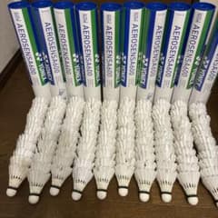 YONEX AEROSENSA 600 中古シャトルコック ノック用120個 - メルカリ