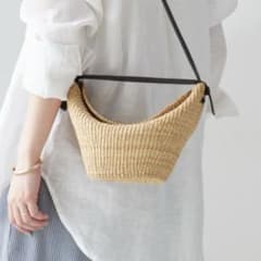 イネスブレッサンド カゴバック INES BRESSAND ストローバッグ - メルカリ