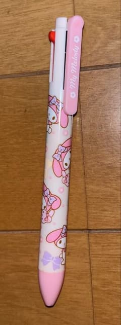 希少レア　マイメロディ　フラワーボールペン　1998年製　サンリオ　平成レトロ 正規特約店 レア 製薬会社 タケダ製薬会社 マイメロ2色ボールペン メモ用紙・文房具