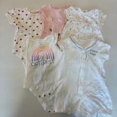 ベビー服 ロンパース 5枚まとめ売り petit main GAP 女の子のサムネイル