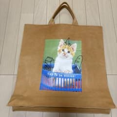 CAT IN DA HOUSE レザー　トートバッグのサムネイル