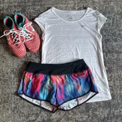Beautiful Nike Colorful Pants for Gym, Running, Fitness, Yoga - Size S