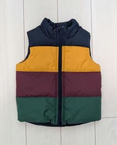 『GAP』リバーシブル カラフルベストのサムネイル