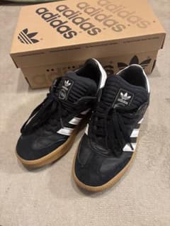 adidas Samba XLG ブラック ホワイトのサムネイル