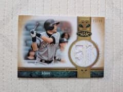 99シリ イチロー Topps Tier One ジャージナンバーレリック - メルカリ