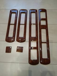ヒロ様専用　E５１エルグランド　ウッドパネル　後席　エアコン吹き出し口のサムネイル