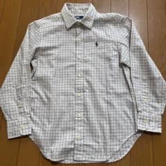 極美品　Ralph Lauren 長袖チェックシャツ 130 ラルフローレン