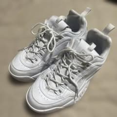 FILA ホワイト スニーカー25.0センチのサムネイル