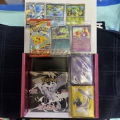 ポケカ引退品　マックピカチュウプロモ　ナンジャモのハラバリーSAR 未開封BOX ポケカ引退品 マックピカチュウプロモ ナンジャモのハラバリー