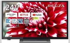美品 TOSHIBA REGZA 24V34 24V型 液晶テレビ 本体 - メルカリ