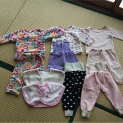 女の子  秋冬  パジャマ  70、80サイズのサムネイル